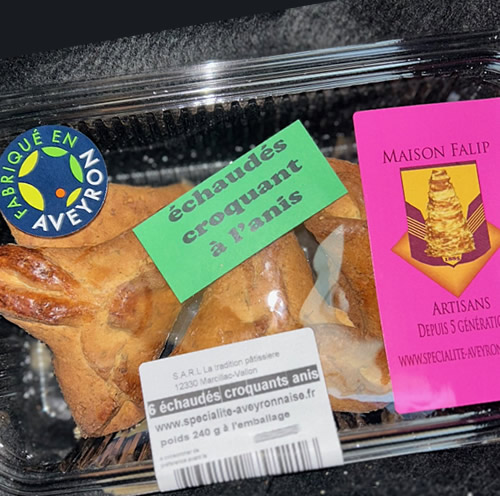 Lot de 6 échaudés croquant à l'anis – Image 2