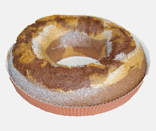 Fouace marbrée au chocolat