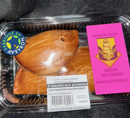 3 Rissoles aux pruneaux entiers – Image 2